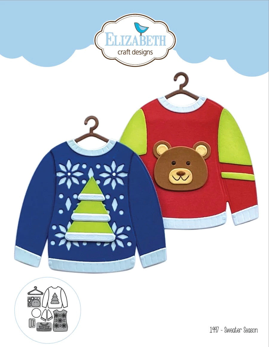 Elizabeth Craft Designs Sweater Season Die Set